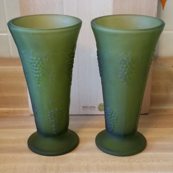 Anchor Hocking Grape Vases